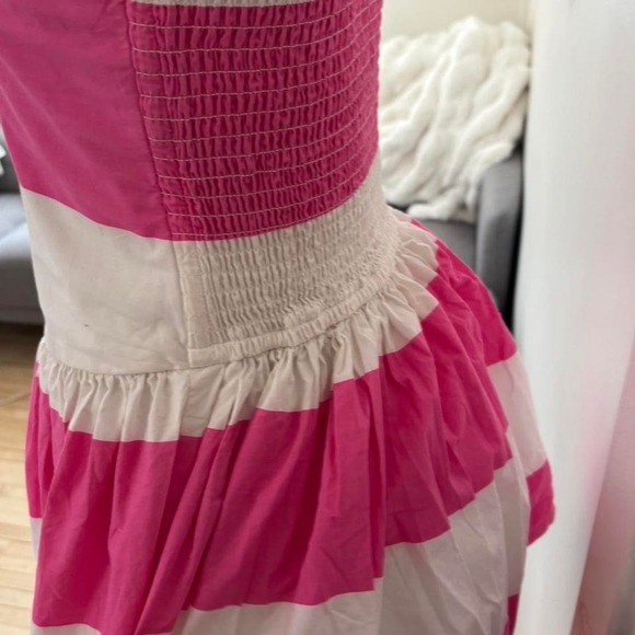 abercrombie & fitch striped strapless dress rare - Picture 6 of 8